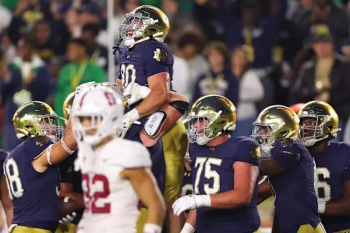 Notre Dame Stuns College Football Playoff Committee with Helmet Trickery