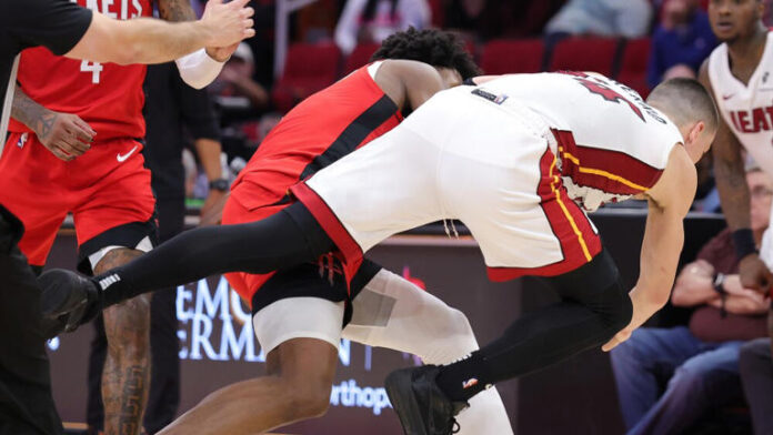 Chaos in Houston: Six Ejected in Fiery NBA Brawl Between Heat and Rockets