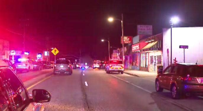 Mass Shooting and Car Fire Rock Baltimore Suburb: 1 Dead, 9 Injured