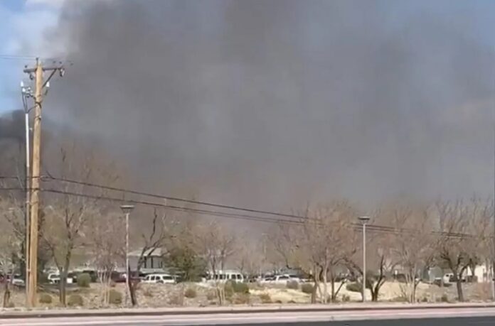 Fire & Smoke! Major Explosion Near El Paso Airport Injures Four