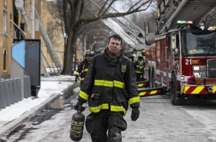 Tragic Fire: 6-Year-Old Dies, Woman Fights for Life