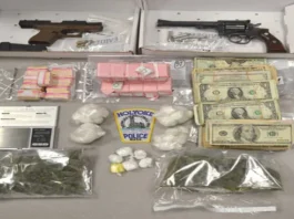 Four Arrested After Police Seize Guns and Drugs in Holyoke