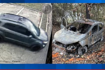 Suspect vehicle in Tuskegee double homicide discovered burned